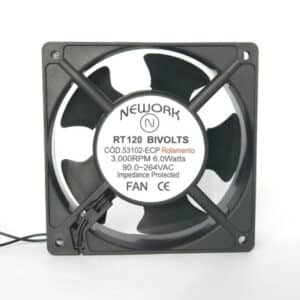 Microventilador 120x120x38mm BIVOLT com rolamento